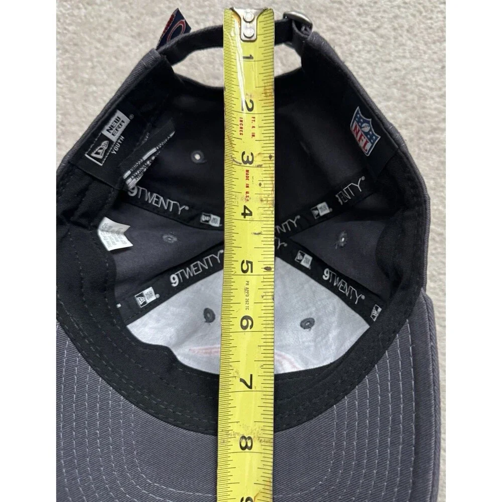 Chicago Bears Youth Hat Adjustable Strap Navy